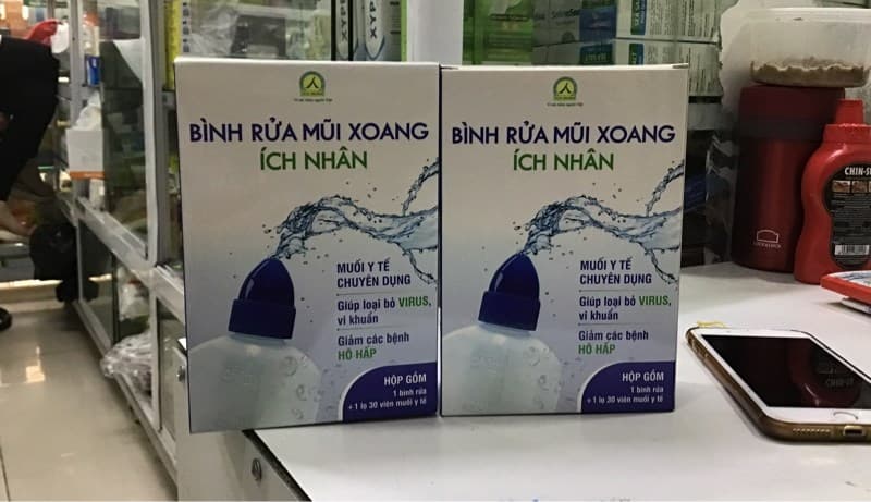 Bình rửa mũi xoang Ích Nhân